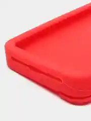 Красный силиконовый, резиновый чехол поп-ит для iPhone XR, 11, 12, Pro MAx