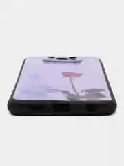 Серебряный чехол для Xiaomi Poco X3 NFC X3 Pro X3, с принтом, с рисунком (Поко Х3 Про)