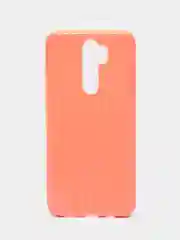 Коралловый чехол силиконовый для Xiaomi Note 8 pro, рифленый, усиленные углы