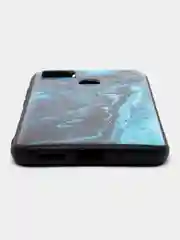 Тёмно-бирюзовый чехол для Xiaomi Redmi 9C / 10A, с принтом, с рисунком (Сяоми Редми 9С / 10А)