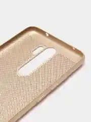 Золотой чехол пластиковый, матовый, Xiaomi redmi note 8 Pro