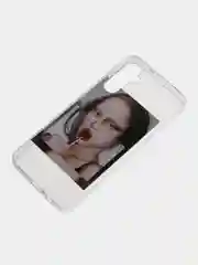 Багровый силиконовый чехол для Samsung Galaxy A14, с принтом, с рисунком, Самсунг Галаси А14