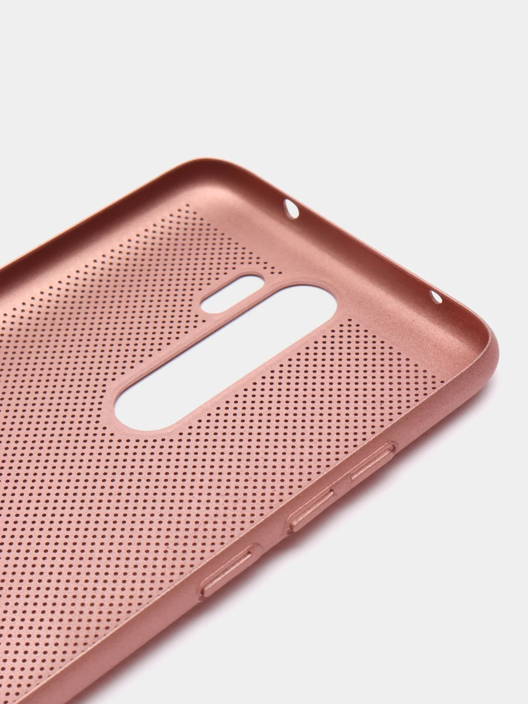 Коралловый меланж чехол пластиковый, матовый, Xiaomi redmi note 8 Pro