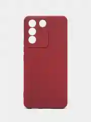 Тёмно-бордовый чехол для Vivo V27E (Виво В27Е), Silicone Case