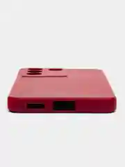 Тёмно-бордовый чехол для Vivo V27E (Виво В27Е), Silicone Case