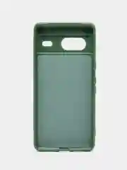 Зеленый чехол для Google Pixel 7 (Гугл Пиксель 7), с мягкой подкладкой