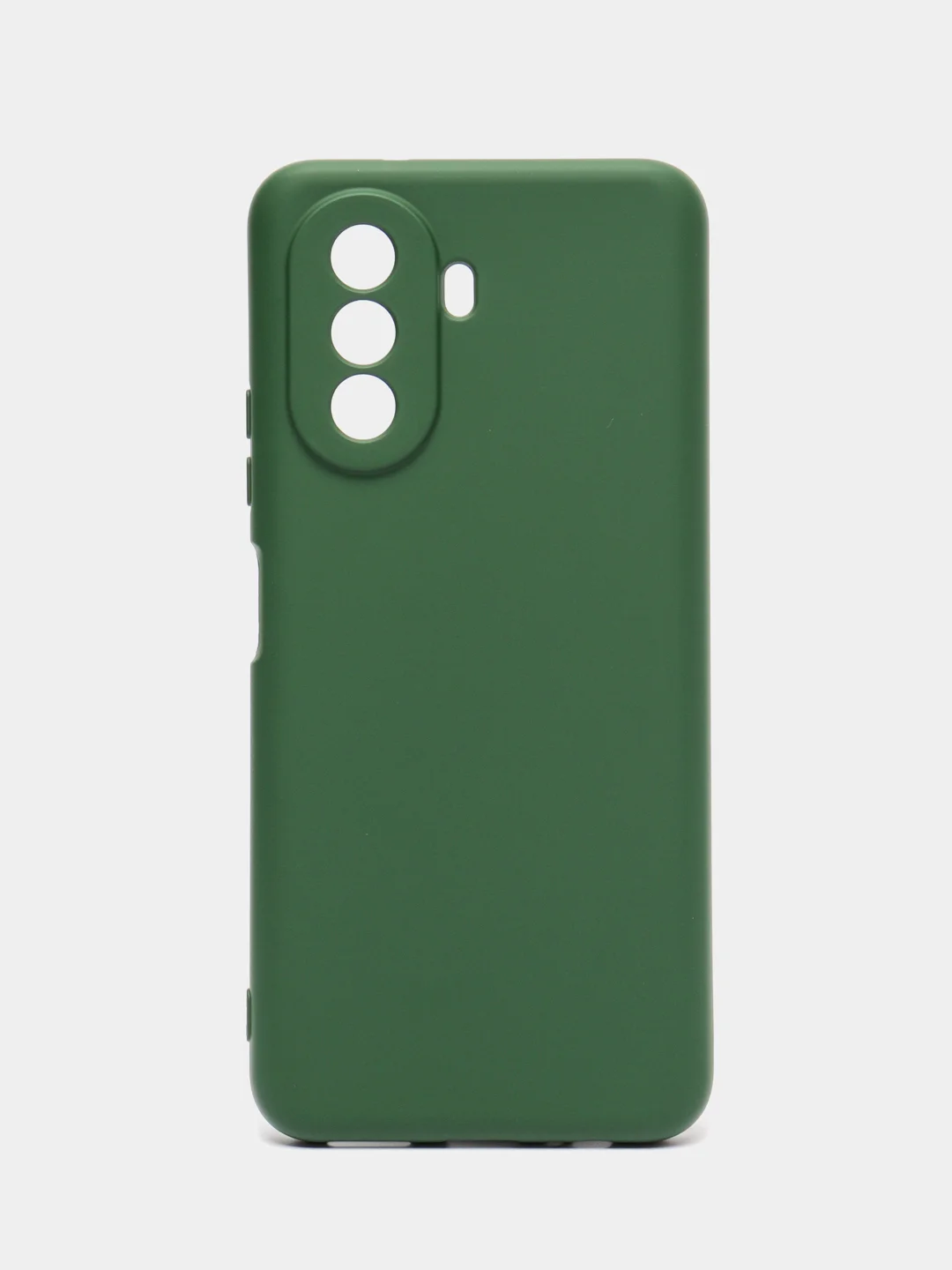 Зеленый чехол для Huawei Nova Y71 / Y70 / Y70 Plus ( Хуавей Нова У71/У70/У70 Плюс), Silicone Case