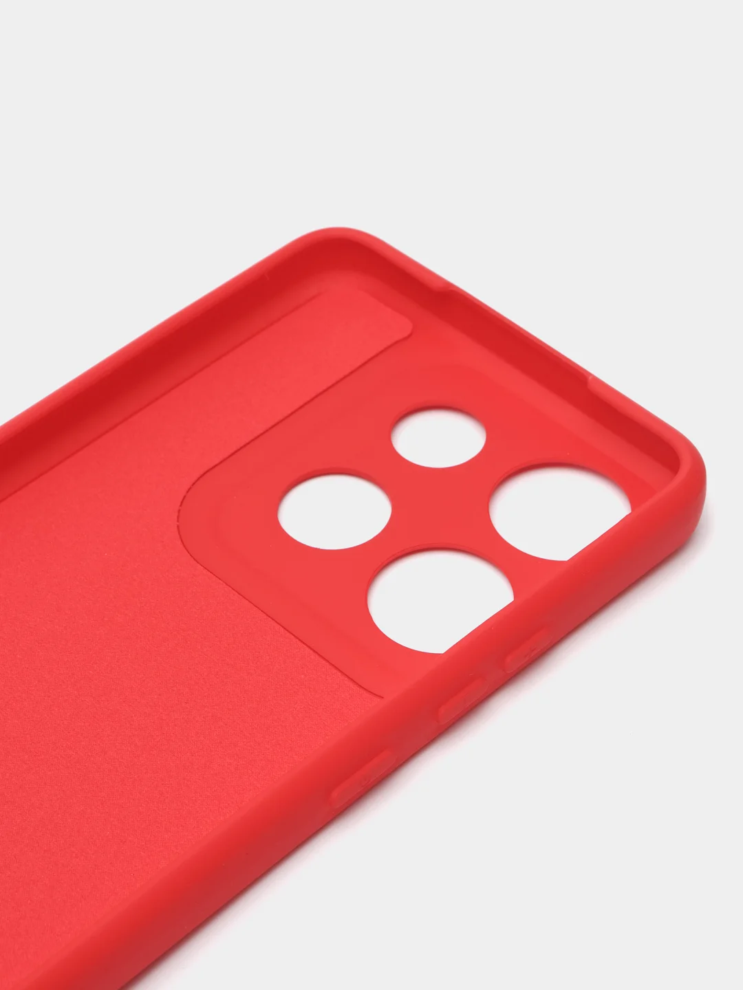 Багровый чехол для Infinix Smart 7 (Инфиникс Смарт 7), Silicone Case