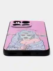 Приглушённый хаки силиконовый чехол для HONOR X8a (Хонор Х8А), с принтом, с рисунком