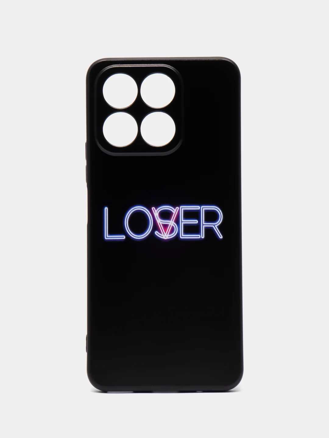 Зелёный хаки силиконовый чехол для HONOR X8a (Хонор Х8А), с принтом, с рисунком