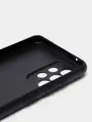 Синий меланж силиконовый чехол для Samsung Galaxy A52 / A52S, с принтом, с рисунком, Самсунг А52 А52С