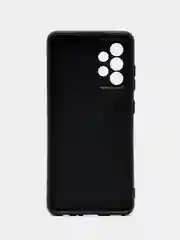 Синий меланж силиконовый чехол для Samsung Galaxy A52 / A52S, с принтом, с рисунком, Самсунг А52 А52С