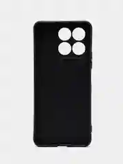 Синий меланж силиконовый чехол для HONOR X8a (Хонор Х8А), с принтом, с рисунком
