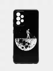 Мятный силиконовый чехол для Samsung Galaxy A52 / A52S, с принтом, с рисунком, Самсунг А52 А52С