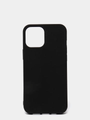 Силиконовый чёрный матовый чехол для iPhone 5 5S SE, 6 6S, 7 8 Plus, X XS XR 11 Pro Max
