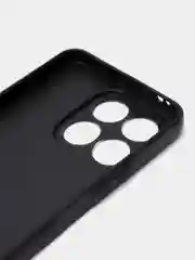 Пастельно-коралловый силиконовый чехол для HONOR X8a (Хонор Х8А), с принтом, с рисунком