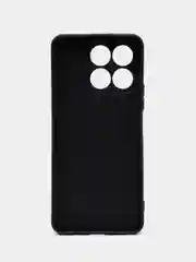 Пастельно-коралловый силиконовый чехол для HONOR X8a (Хонор Х8А), с принтом, с рисунком