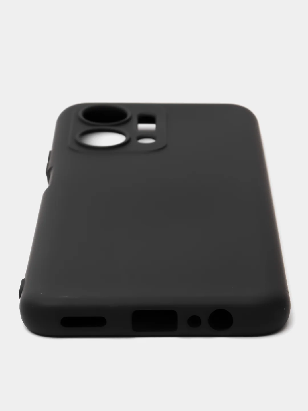 Черный чехол для HONOR X7a / X7a Plus + (Хонор Х7a / Х7а Плюс +), Silicone Case