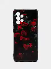 Оранжевый силиконовый чехол для Samsung Galaxy A52 / A52S, с принтом, с рисунком, Самсунг А52 А52С