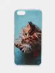 Светло-коричневый чехол на Huawei Honor 7A/7A Prime/Y5 Prime 2018/Y5 2018 / Хонор 7А прозрачный, с рисунком
