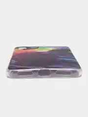 Пурпурный силиконовый чехол на Xiaomi Redmi Note 7 / Сяоми Редми Нот 7 прозрачный, с рисунком