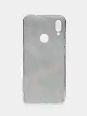 Коричневый силиконовый чехол на Xiaomi Redmi Note 7 / Сяоми Редми Нот 7 прозрачный, с рисунком