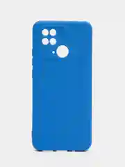 Синий чехол для Xiaomi Redmi 10C / Poco C40 (Сяоми Редми 10С / Поко С40), с мягкой подкладкой