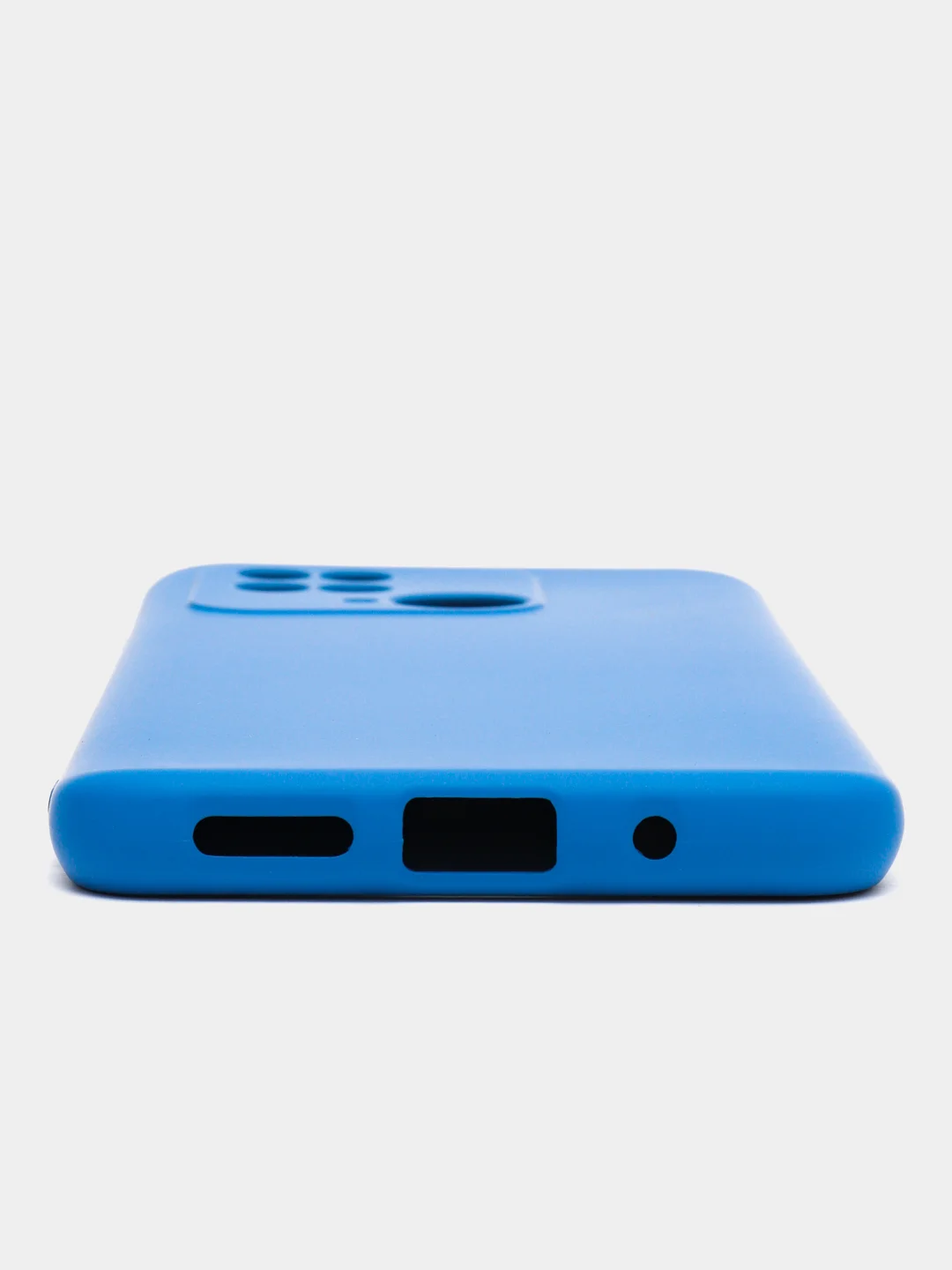 Синий чехол для Xiaomi Redmi 10C / Poco C40 (Сяоми Редми 10С / Поко С40), с мягкой подкладкой
