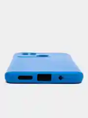 Синий чехол для Xiaomi Redmi 10C / Poco C40 (Сяоми Редми 10С / Поко С40), с мягкой подкладкой
