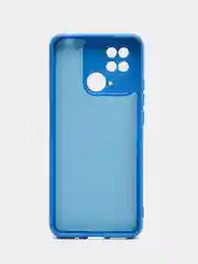 Синий чехол для Xiaomi Redmi 10C / Poco C40 (Сяоми Редми 10С / Поко С40), с мягкой подкладкой