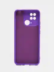 Фиолетовый чехол для Xiaomi Redmi 10C / Poco C40 (Сяоми Редми 10С / Поко С40), с мягкой подкладкой