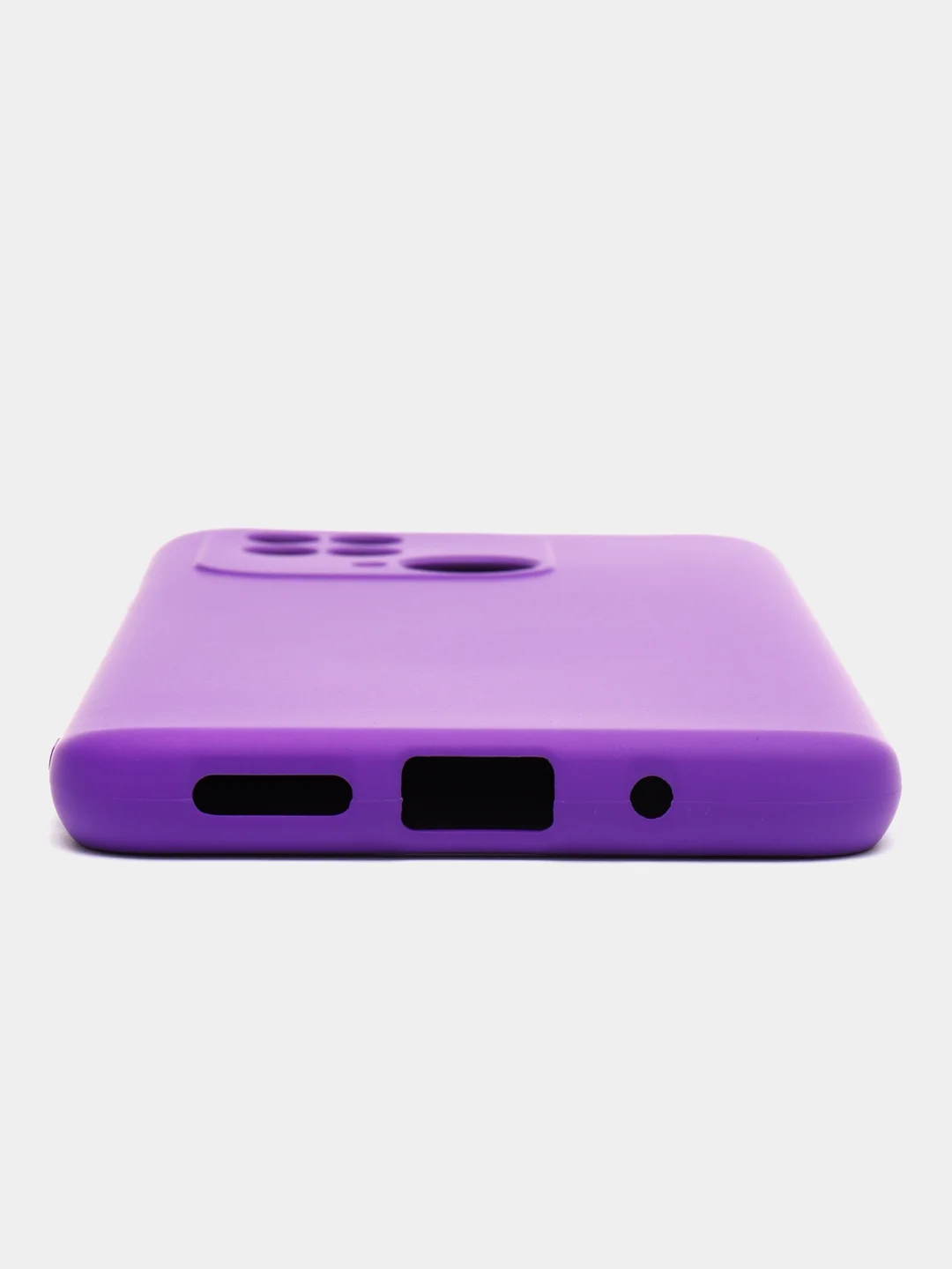 Фиолетовый чехол для Xiaomi Redmi 10C / Poco C40 (Сяоми Редми 10С / Поко С40), с мягкой подкладкой