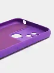 Фиолетовый чехол для Xiaomi Redmi 10C / Poco C40 (Сяоми Редми 10С / Поко С40), с мягкой подкладкой