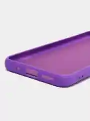 Фиолетовый чехол для Xiaomi Redmi 10C / Poco C40 (Сяоми Редми 10С / Поко С40), с мягкой подкладкой
