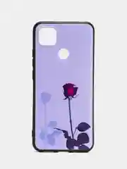 Серебряный чехол для Xiaomi Redmi 9C / 10A, с принтом, с рисунком (Сяоми Редми 9С / 10А)