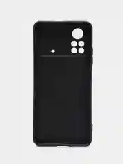 Голубой силиконовый чехол для POCO X4 Pro 5G, с принтом, с рисунком (Поко Х4 Про 5г)