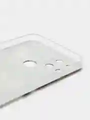 Серый металлик силиконовый чехол на Oppo Realme C21Y/C25Y / Оппо Реалми C21Y/C25Y прозрачный, с рисунком