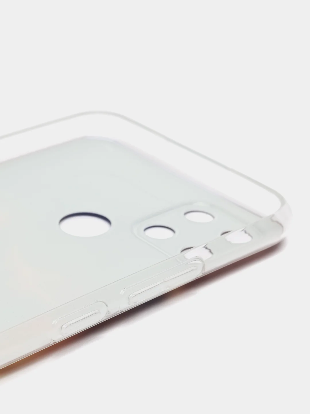 Индиго силиконовый чехол на Oppo Realme C21Y/C25Y / Оппо Реалми C21Y/C25Y прозрачный, с рисунком