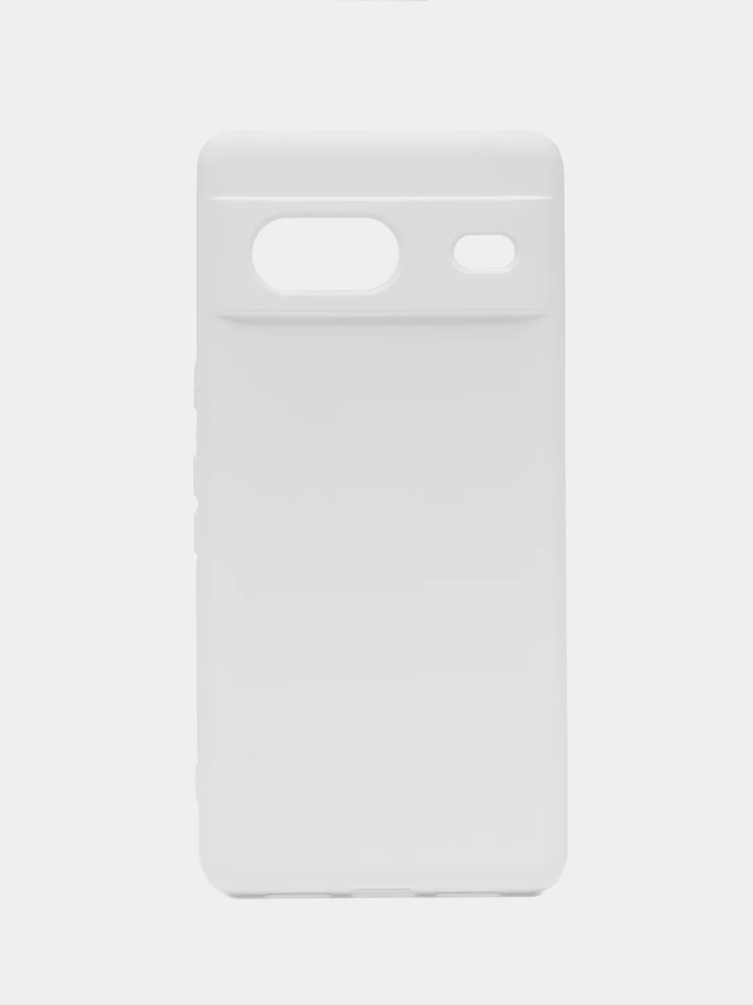 Белый чехол для Google Pixel 7 (Гугл Пиксель 7), с мягкой подкладкой