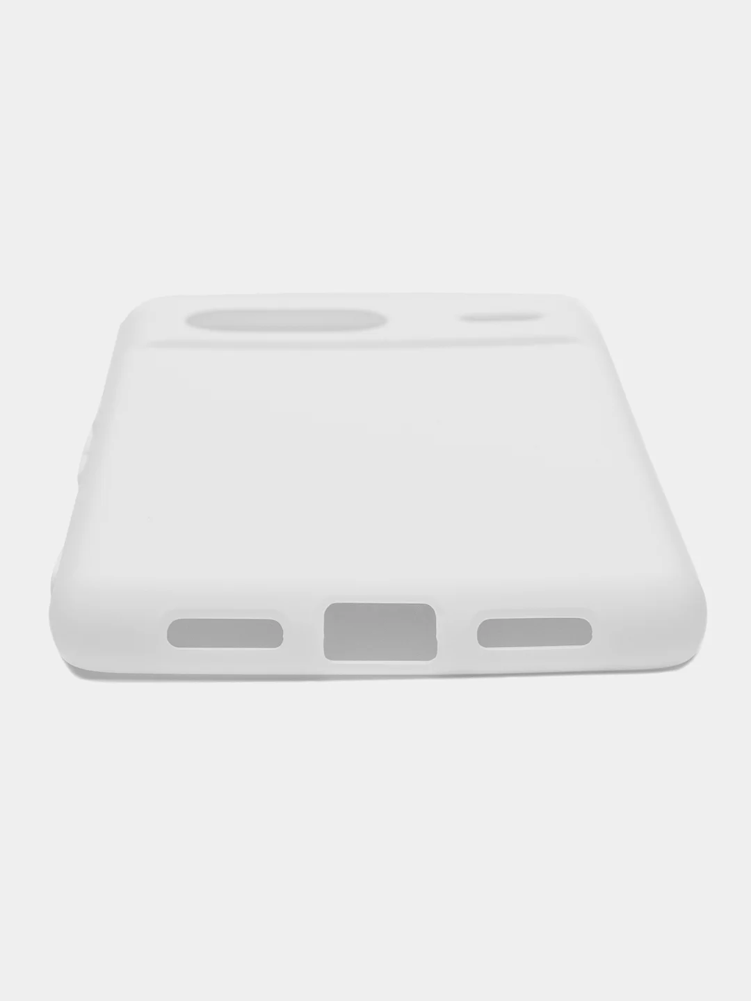 Белый чехол для Google Pixel 7 (Гугл Пиксель 7), с мягкой подкладкой
