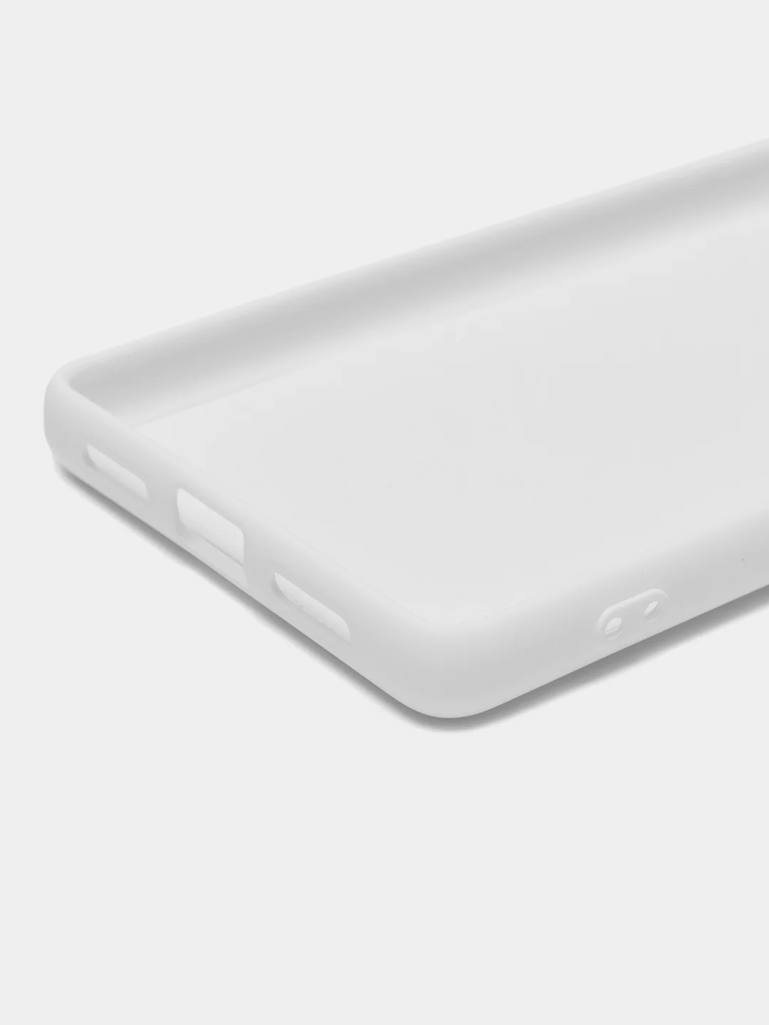 Белый чехол для Google Pixel 7 (Гугл Пиксель 7), с мягкой подкладкой
