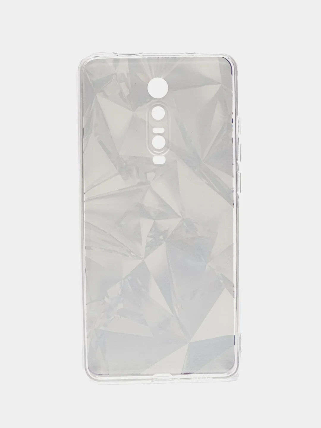 Серый металлик чехол на Xiaomi Redmi K20/K20 Pro/Mi 9T/Mi 9T Pro / Сяоми Редми К20 прозрачный, с рисунком