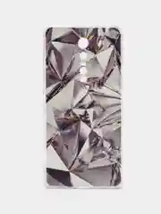 Серый металлик чехол на Xiaomi Redmi K20/K20 Pro/Mi 9T/Mi 9T Pro / Сяоми Редми К20 прозрачный, с рисунком
