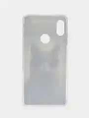 Синий меланж чехол на Xiaomi Redmi Note 5/Note 5 Pro / Сяоми Редми Нот 5/5 Про прозрачный, с рисунком