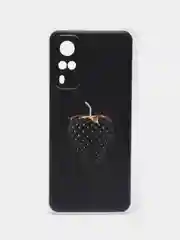 Разноцветный силиконовый чехол на Vivo Y31/Y53s 4G / Виво Y31 прозрачный, с рисунком, защита камеры