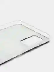 Бронзовый чехол на Samsung Galaxy A71 4G / Самсунг А71 4G прозрачный, с рисунком, защита камеры