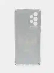 Приглушённый хаки чехол на Samsung Galaxy A33 5G / Галакси А33 5G прозрачный, с рисунком, защита камеры