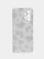 Золотистый хаки чехол на Samsung Galaxy A33 5G / Галакси А33 5G прозрачный, с рисунком, защита камеры