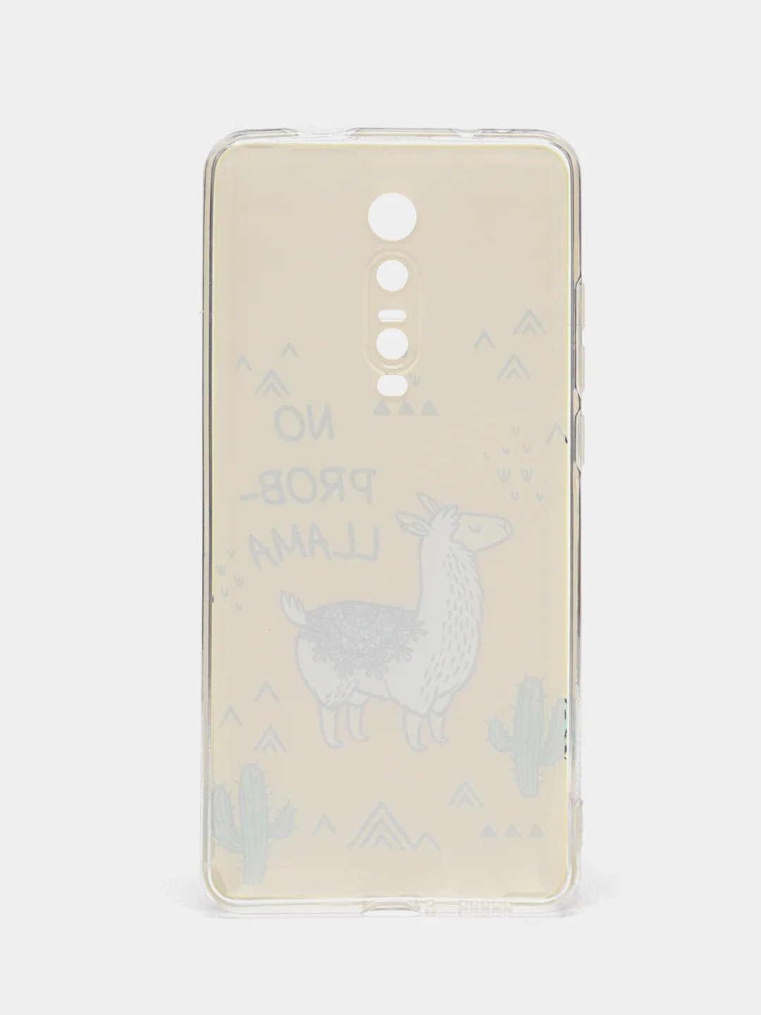 Горчичный чехол на Xiaomi Redmi K20/K20 Pro/Mi 9T/Mi 9T Pro / Сяоми Редми К20 прозрачный, с рисунком