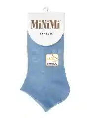 Голубой носки MiNiMi женские BAMBOO 2201, бамбук, с удобной резинкой